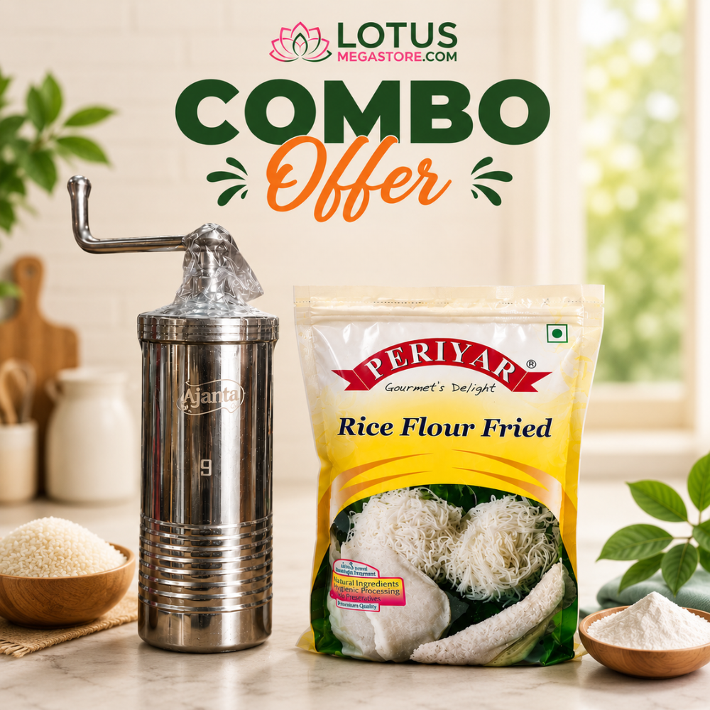 Idiyappam Maker & Fried Rice Flour