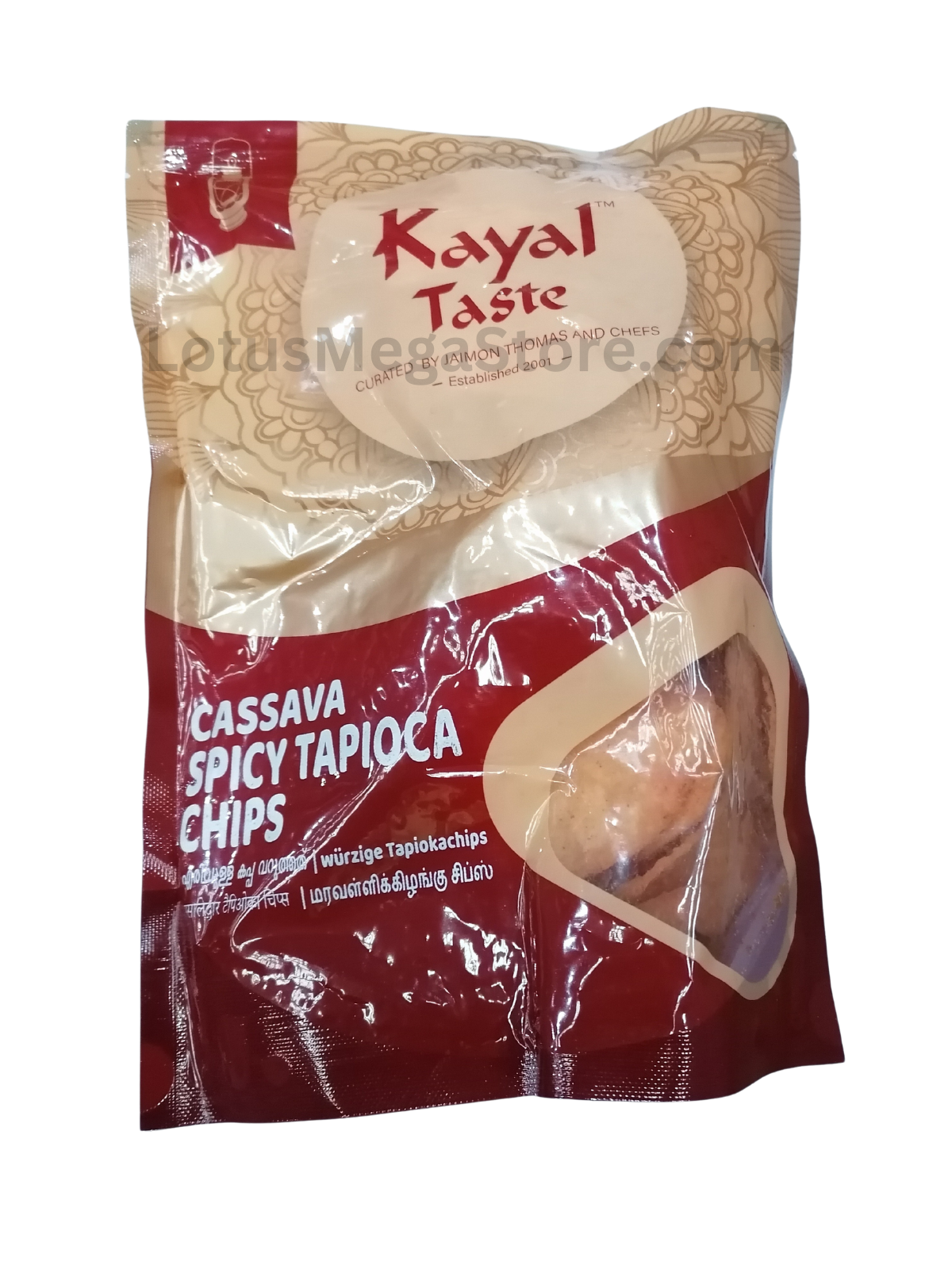 Kayal Spicy Tapioca Chips - 150 g