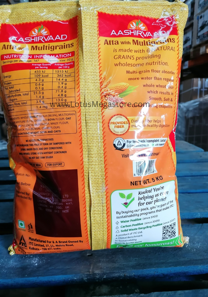 Aashirvaad Multigrain Atta - 5 kg