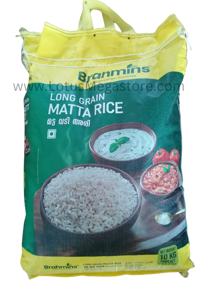 Brahmins Long grain Matta Rice - 10 kg + FREE 1 kg