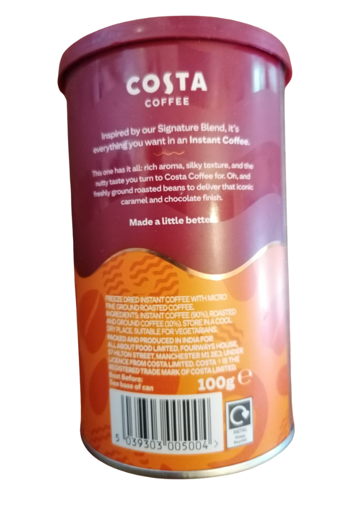 Costa Coffee Medium Roast - 100 g
