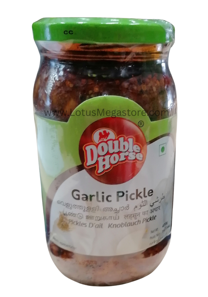 Double Horse Garlic Pickle - 400 g