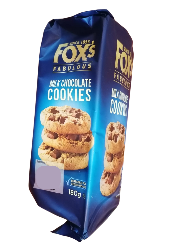 Fox's Milk Chocolate Cookies - 180 g