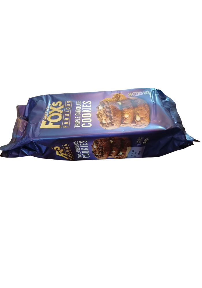 Fox's Triple Chocolate Cookies - 180 g