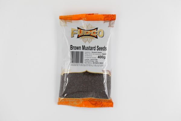 Fudco Mustard Seeds Brown Large - 400 g