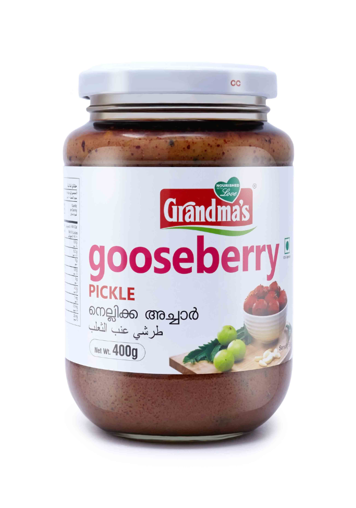 Grandma's Gooseberry (Amla / Nellikka) Pickle - 400 g