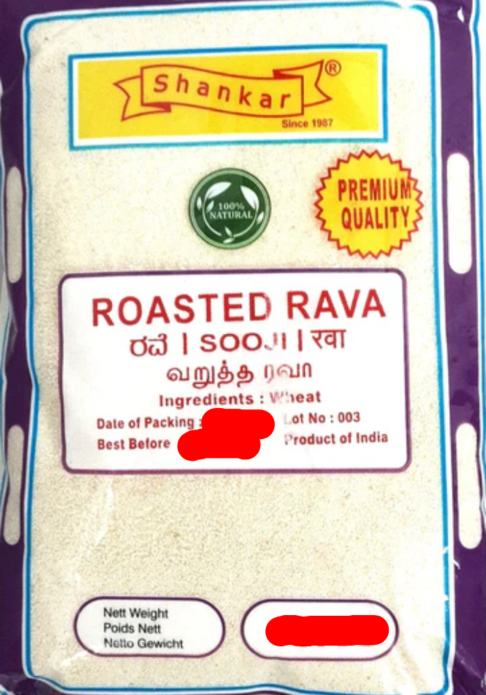 Roasted Rava