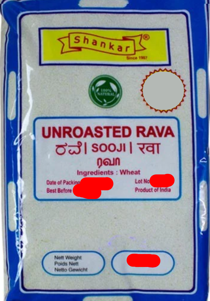 Unroasted Rava