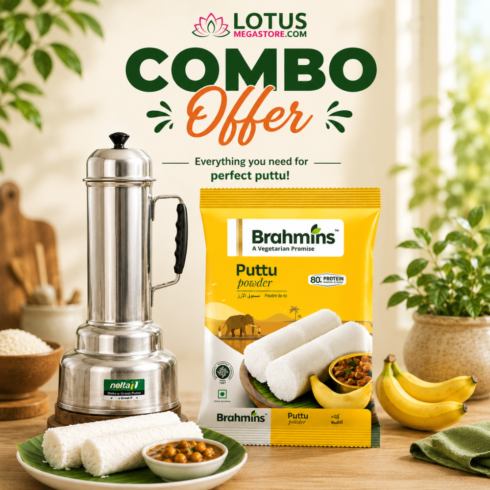 Puttu Maker & Puttu Powder