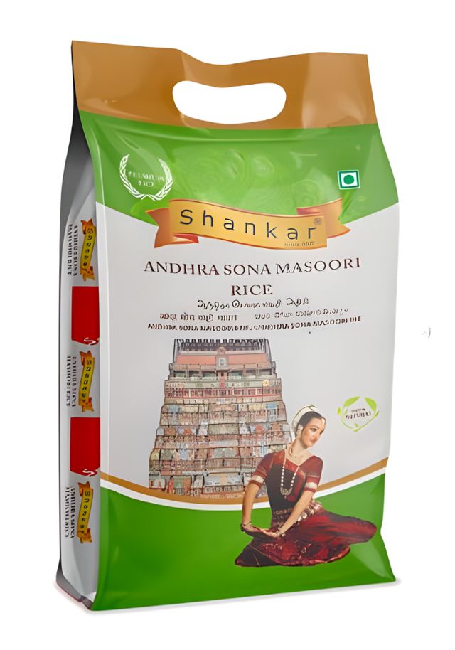 Sonachoor Rice Shankar Andhra Sona Masoori Rice - 5 kg – Lotus Megastore